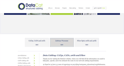 Desktop Screenshot of datacat.co.uk